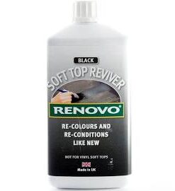 Renovo Soft Top Reviver Black 1 Litre