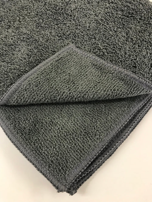 40x40cm All Round Soft Microfibre Cloth 360gsm (Grey OR Yellow) - Image 2