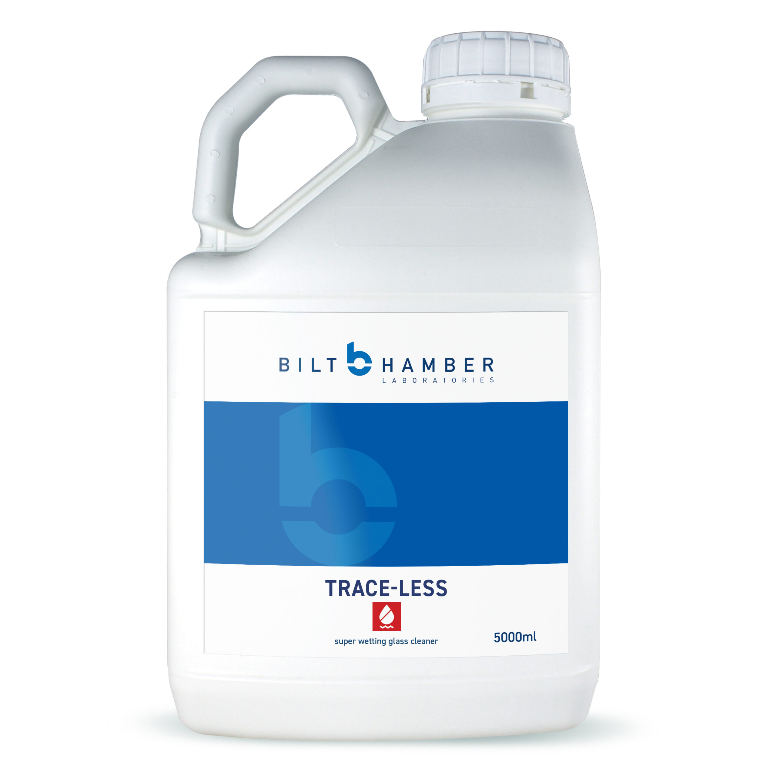 Bilt Hamber Trace-Less Super Wetting Glass Cleaner 5L
