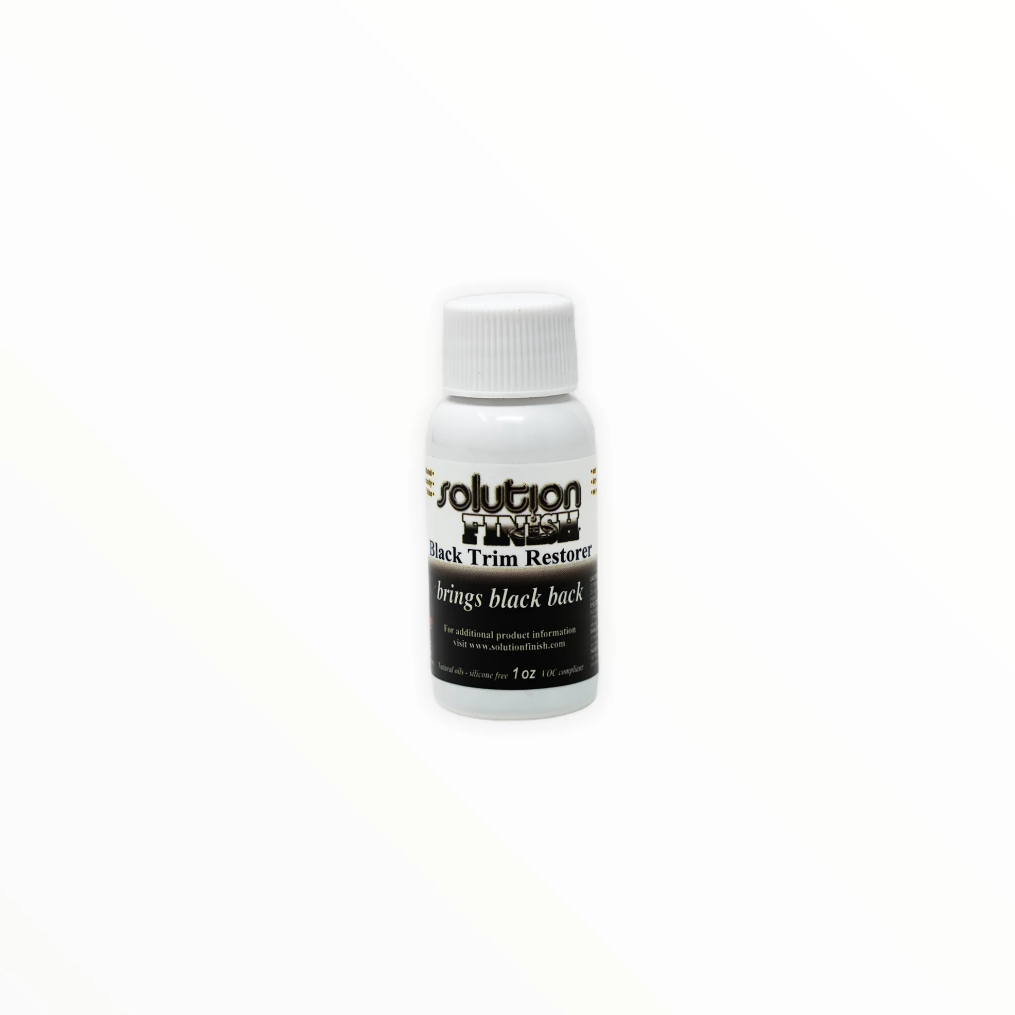 Solution Finish Black Trim Restorer - 2oz