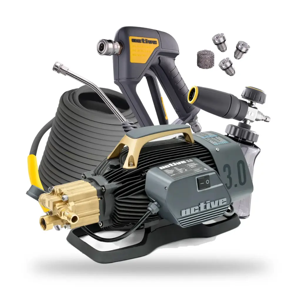Active™ 3.0 Electric Pressure Washer – With Premium Kit