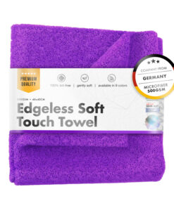 chemicalworkz 500GSM Edgeless Soft Touch Polishing Cloth - Purple