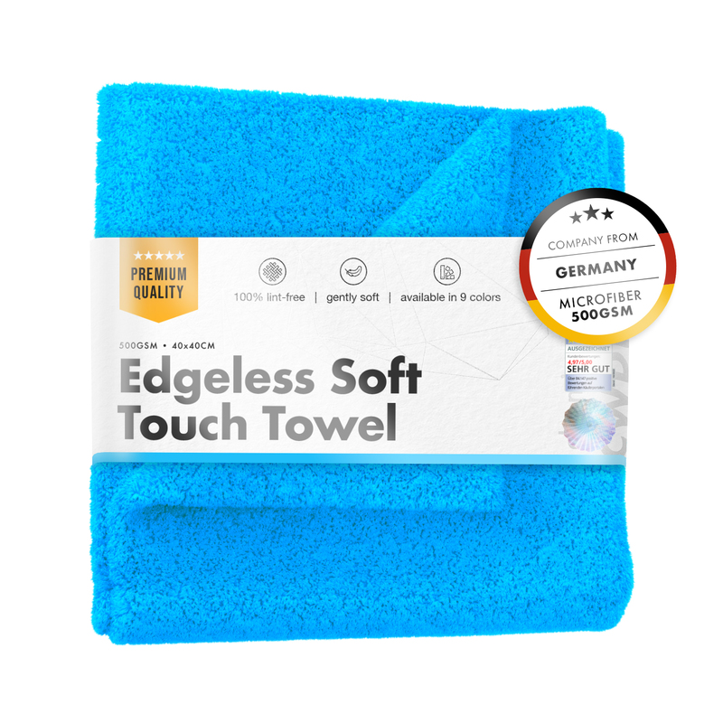 chemicalworkz 500GSM Edgeless Soft Touch Polishing Cloth - Blue